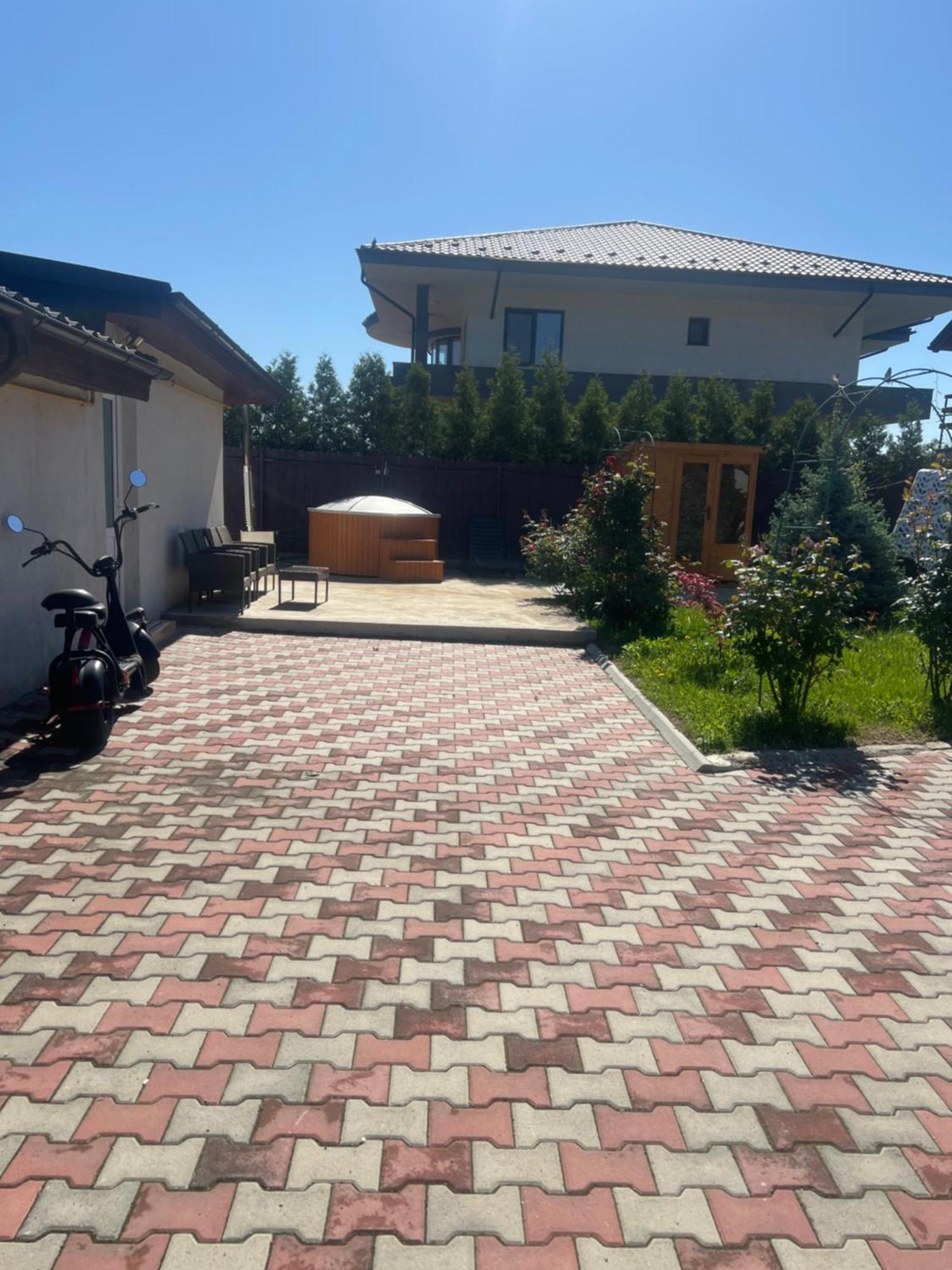 Popas Turistic Terasa Europa Villa Tîrgu Ocna Exteriör bild