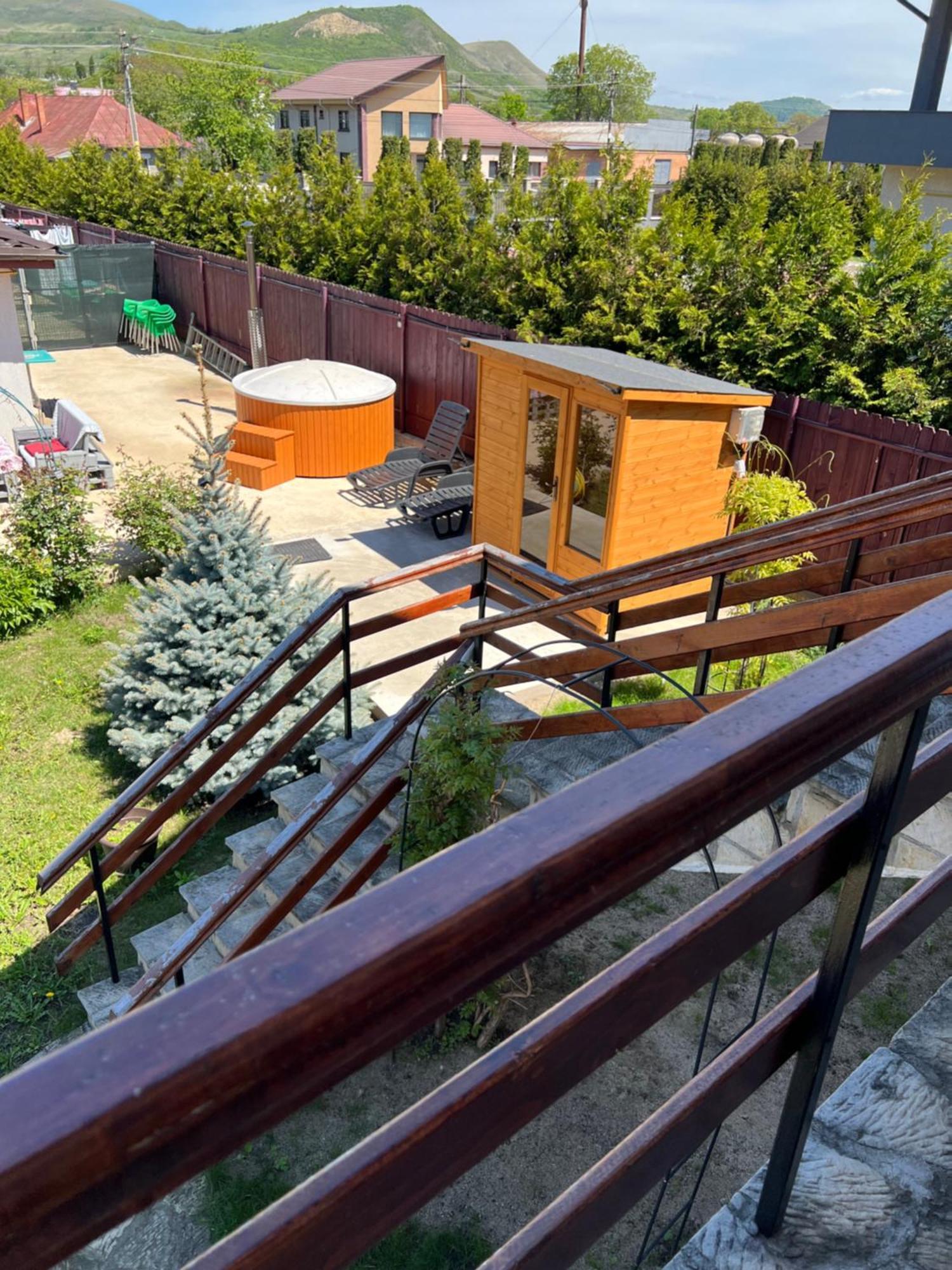 Popas Turistic Terasa Europa Villa Tîrgu Ocna Exteriör bild